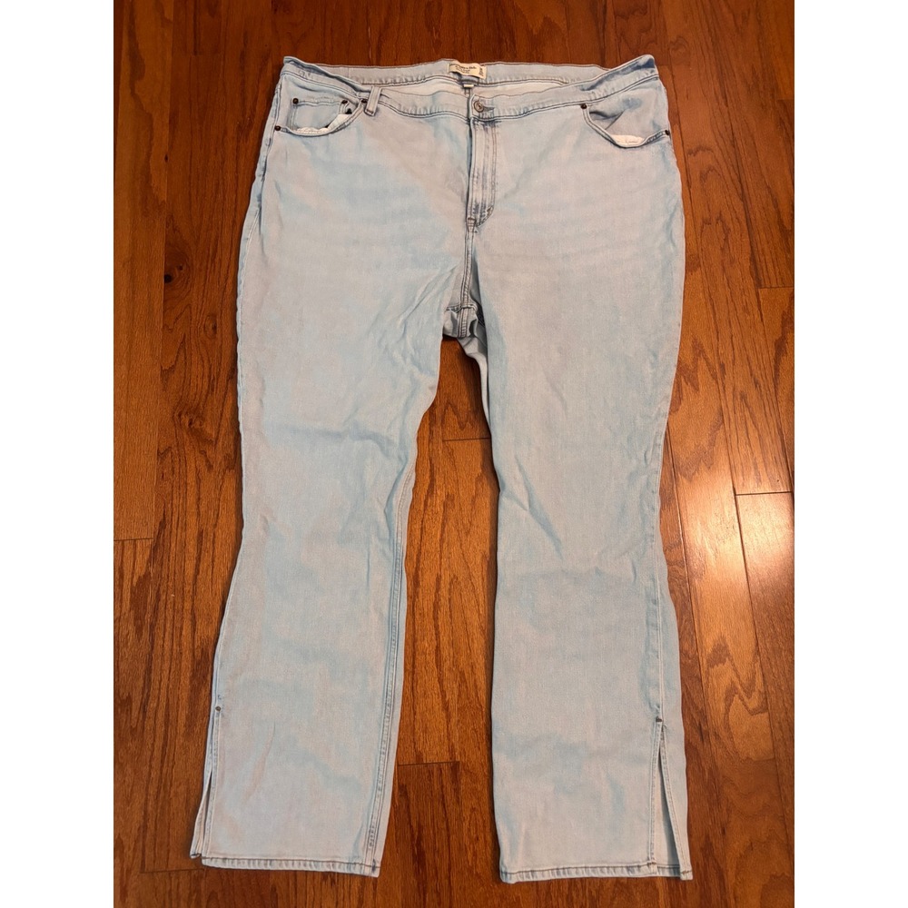 Abercrombie & Fitch The Slim Straight Ultra High Rise Jeans Size 36x22
